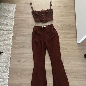 House of Cb Mistress Rocks Pant and corset set